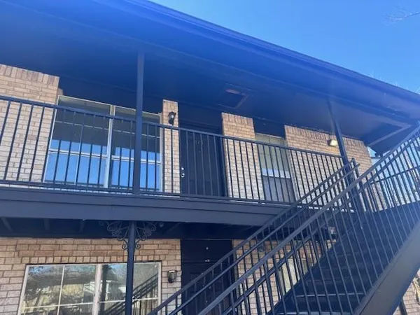 a view of front door