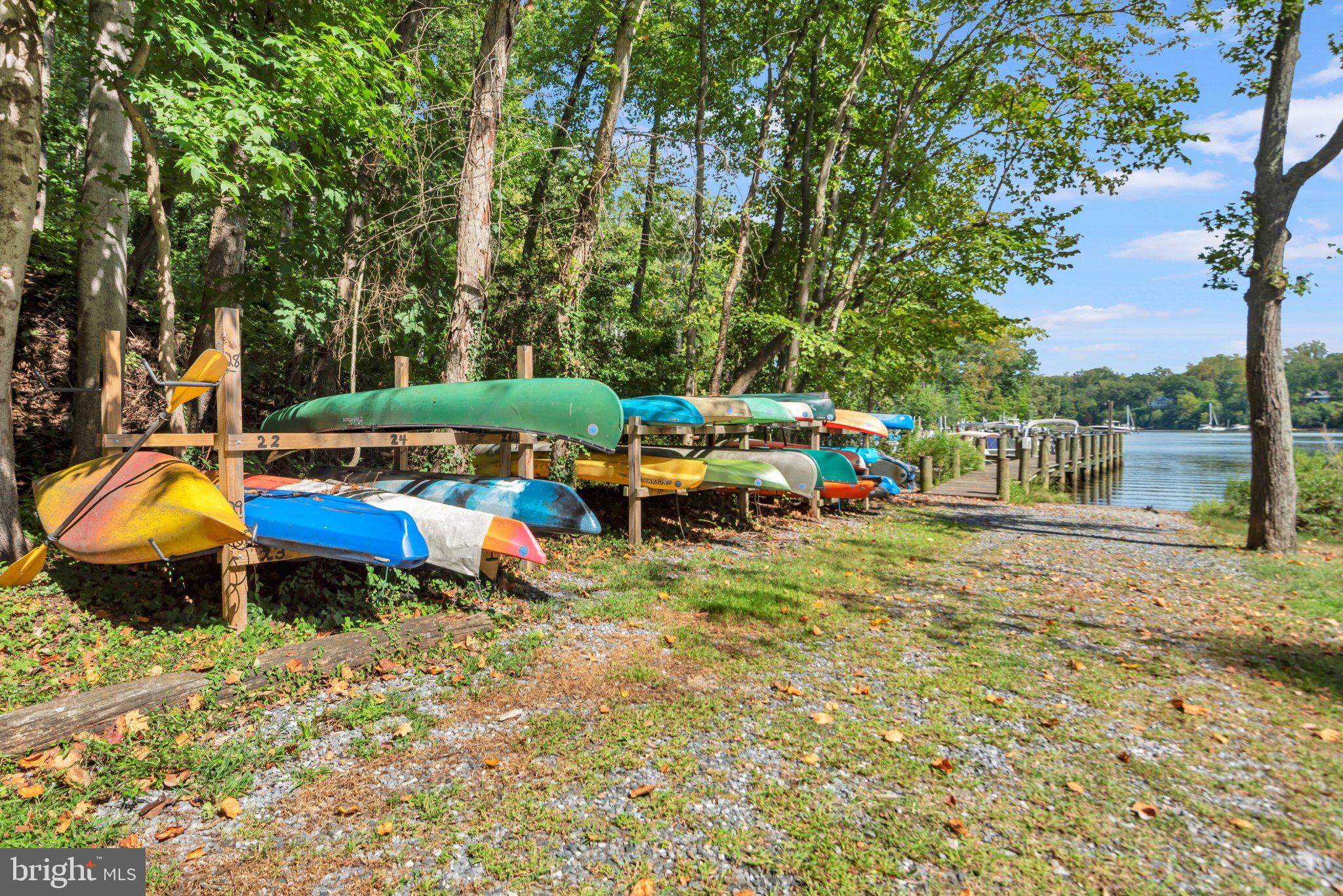 527 Forest Road Riva, MD 21140 - Photo 89 of 100 Community Pier and Kayak rack