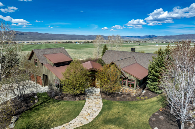 2579 Splendor Valley Road Kamas, UT 84036 - Photo 36 of 87 Bird's eye view of a mountain backdrop