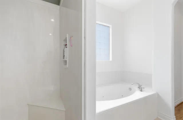 a en suite bathroom with a sink