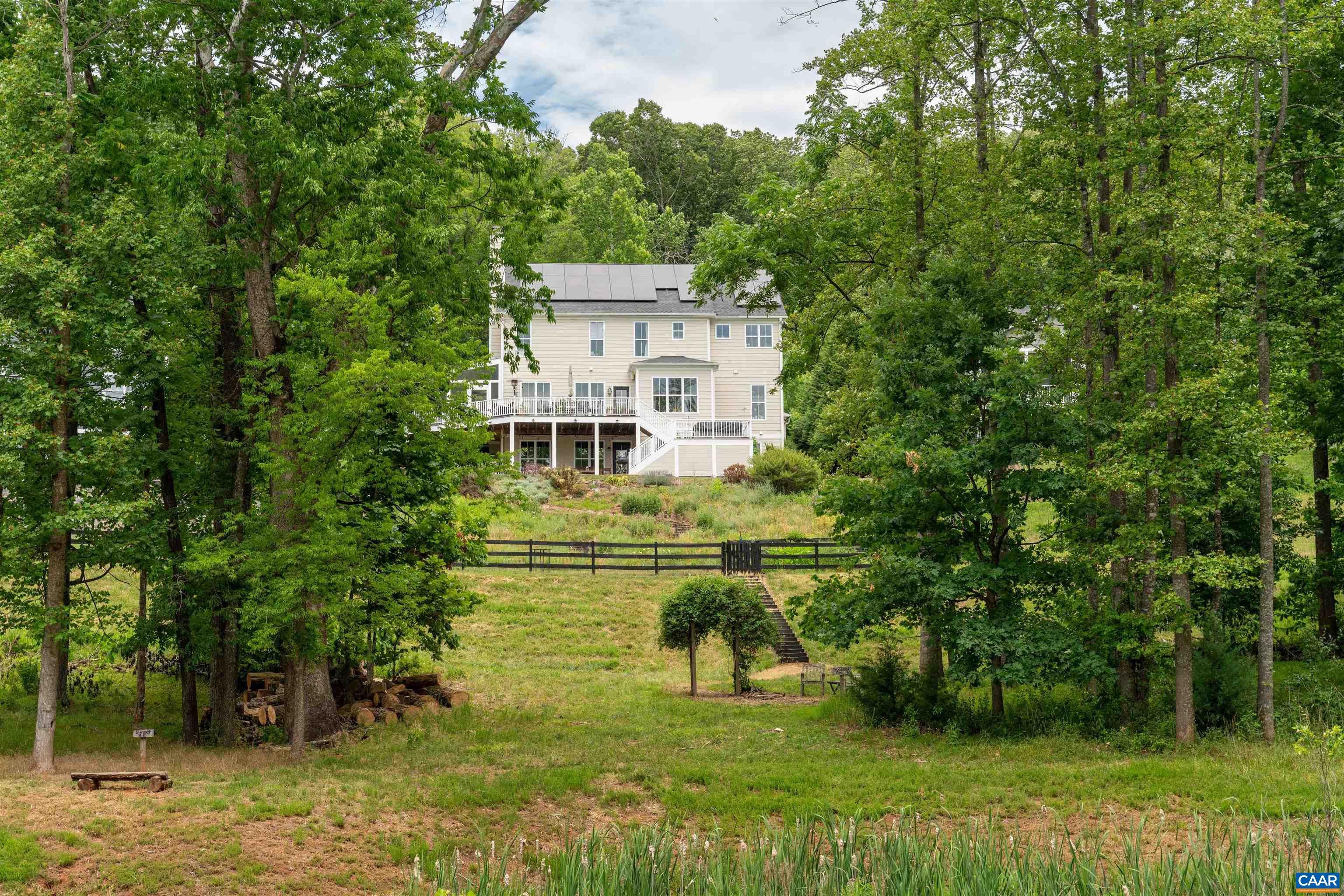 2246 Hyland Ridge Drive Charlottesville, VA 22911 - Photo 48 of 53 View from the pond back to 2246.