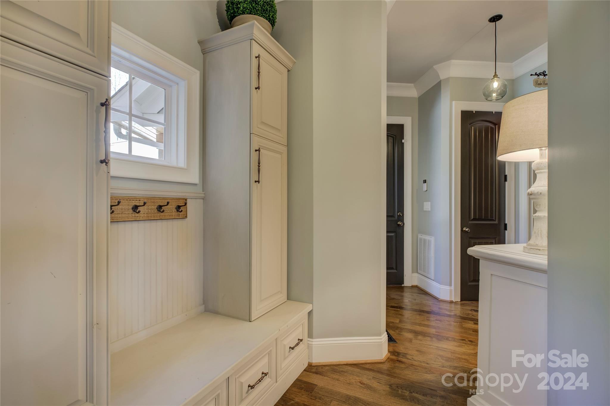 2001 Bessbrook Road Fort Mill, SC 29708 - Photo 17 of 48 a view of hallway with livingroom and hardwood floor