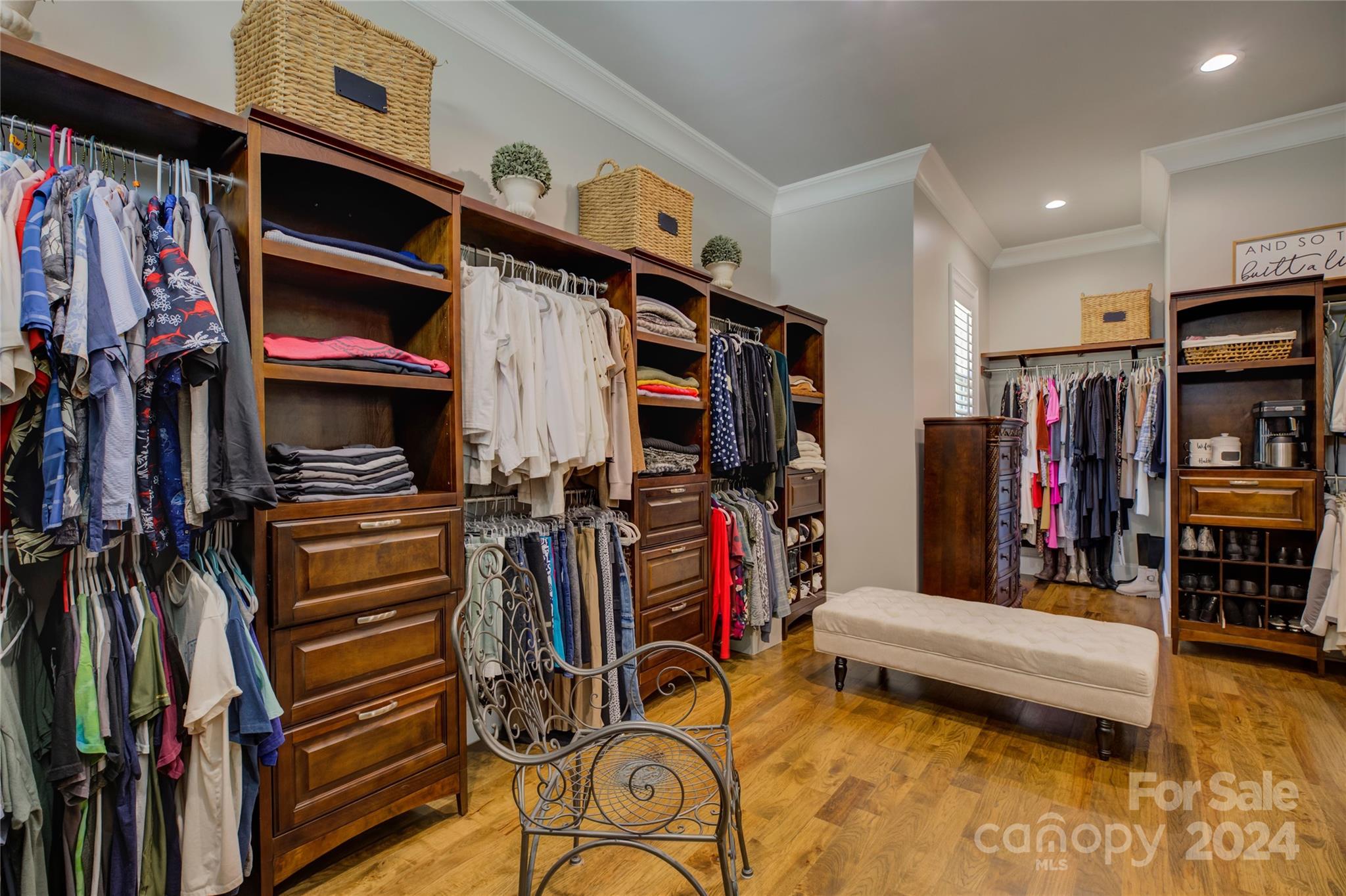2001 Bessbrook Road Fort Mill, SC 29708 - Photo 25 of 48 a view of walk in closet with clothes and shoes