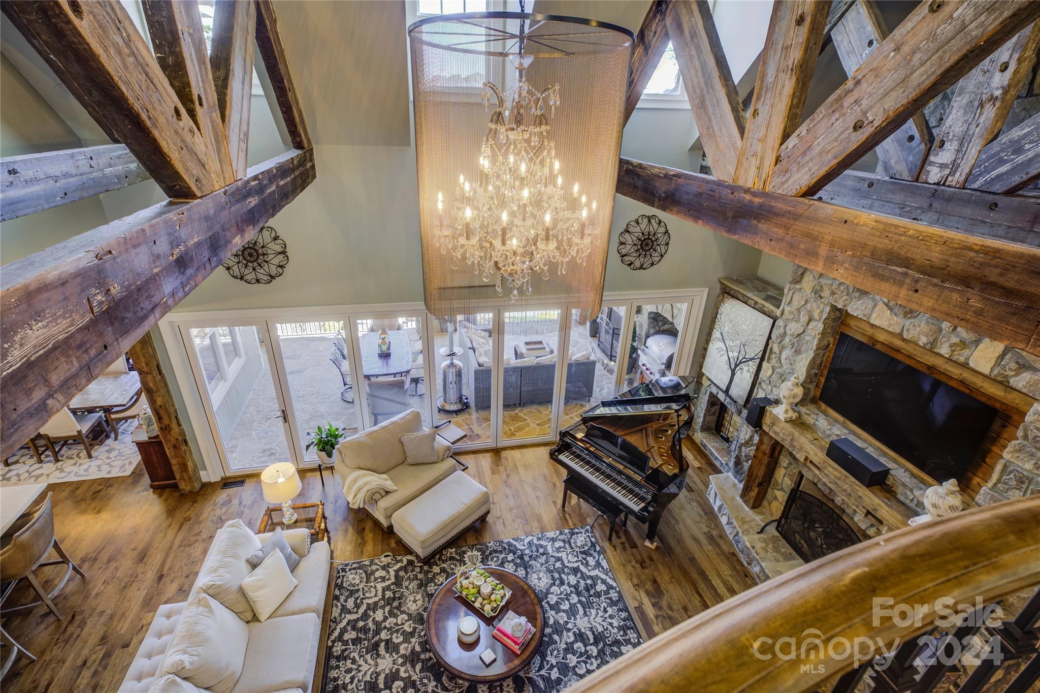 2001 Bessbrook Road Fort Mill, SC 29708 - Photo 28 of 48 a view of living room with furniture and a fireplace