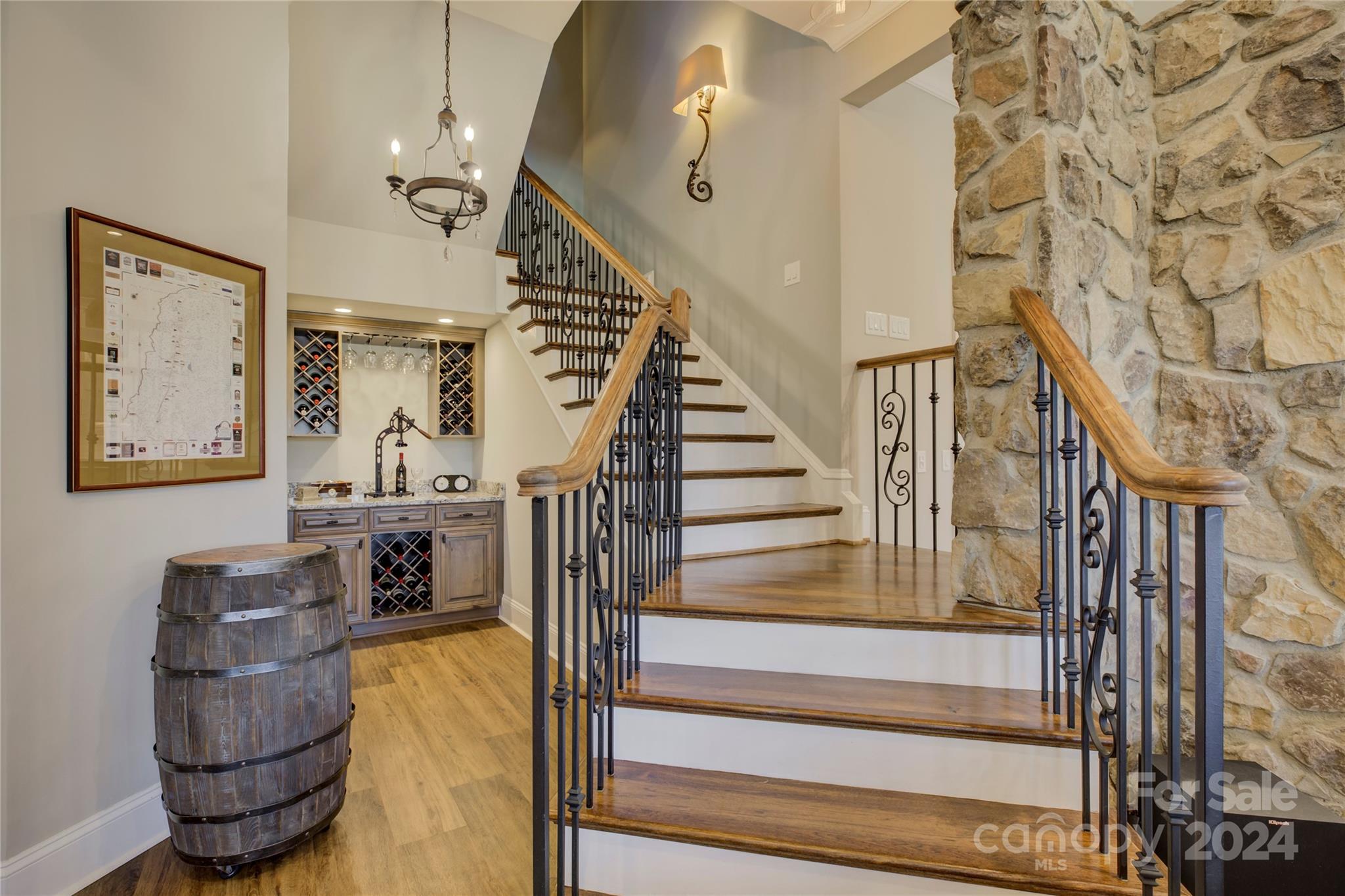 2001 Bessbrook Road Fort Mill, SC 29708 - Photo 37 of 48 a view of entryway and hall with wooden floor