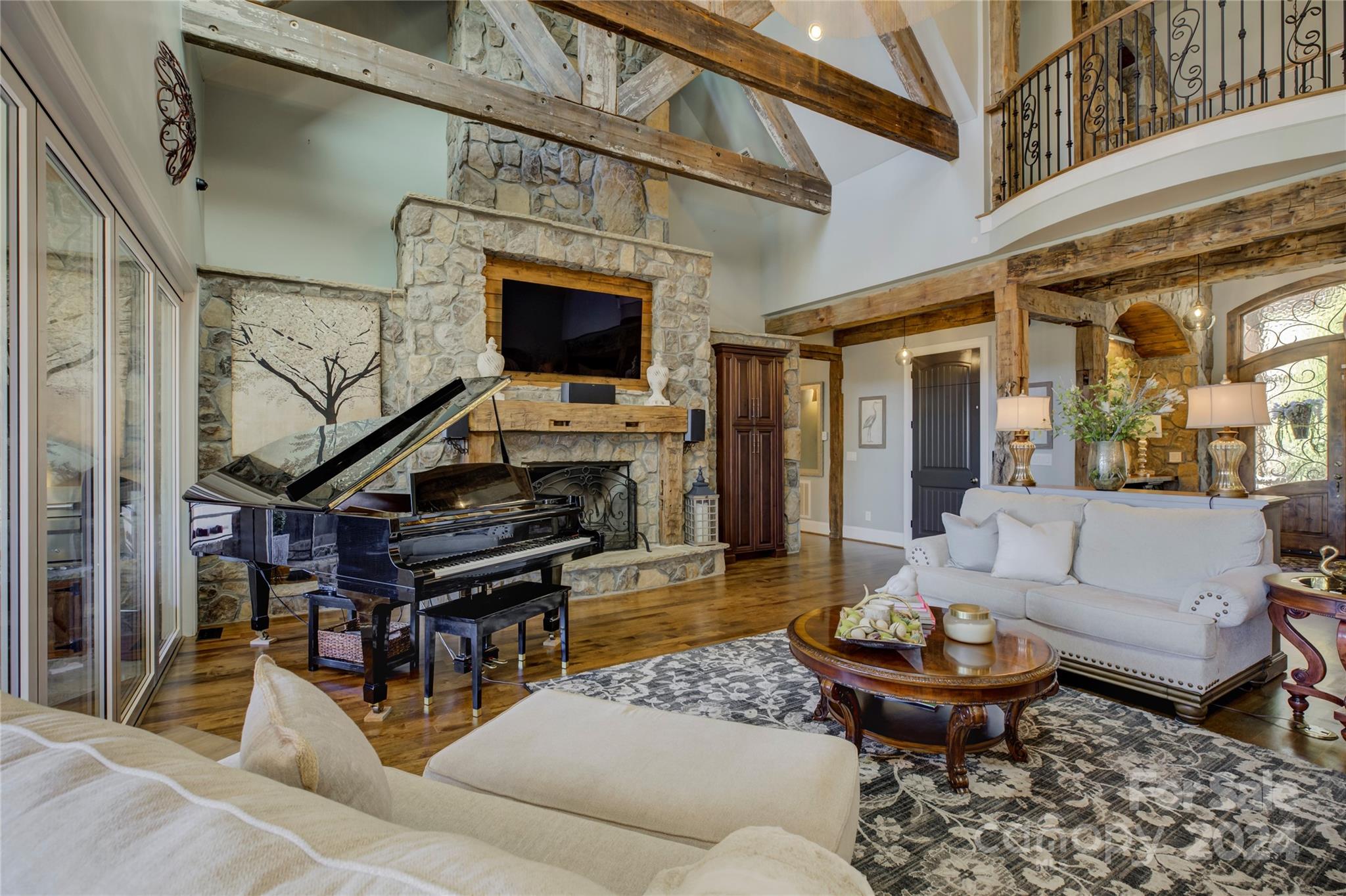 2001 Bessbrook Road Fort Mill, SC 29708 - Photo 8 of 48 a living room with furniture and a flat screen tv
