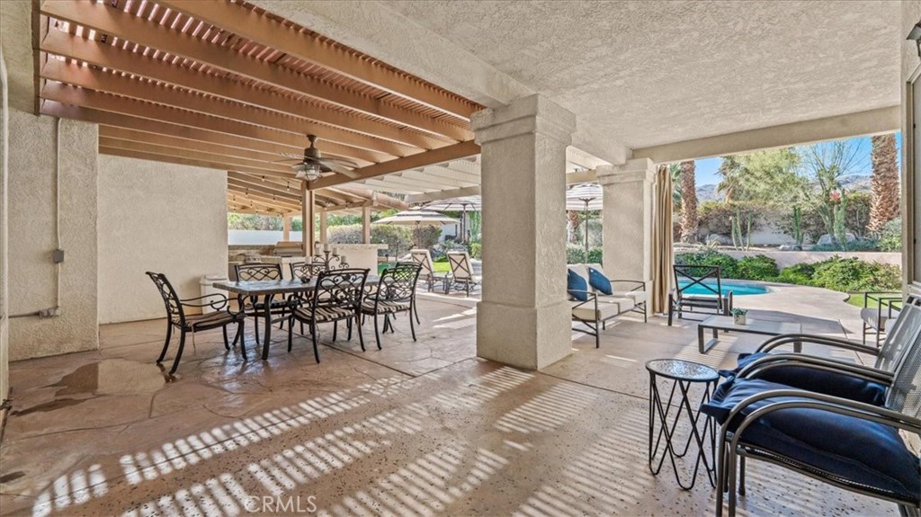 71569 Sahara Road Rancho Mirage, CA 92270 - Photo 31 of 51 Backyard patio view 1