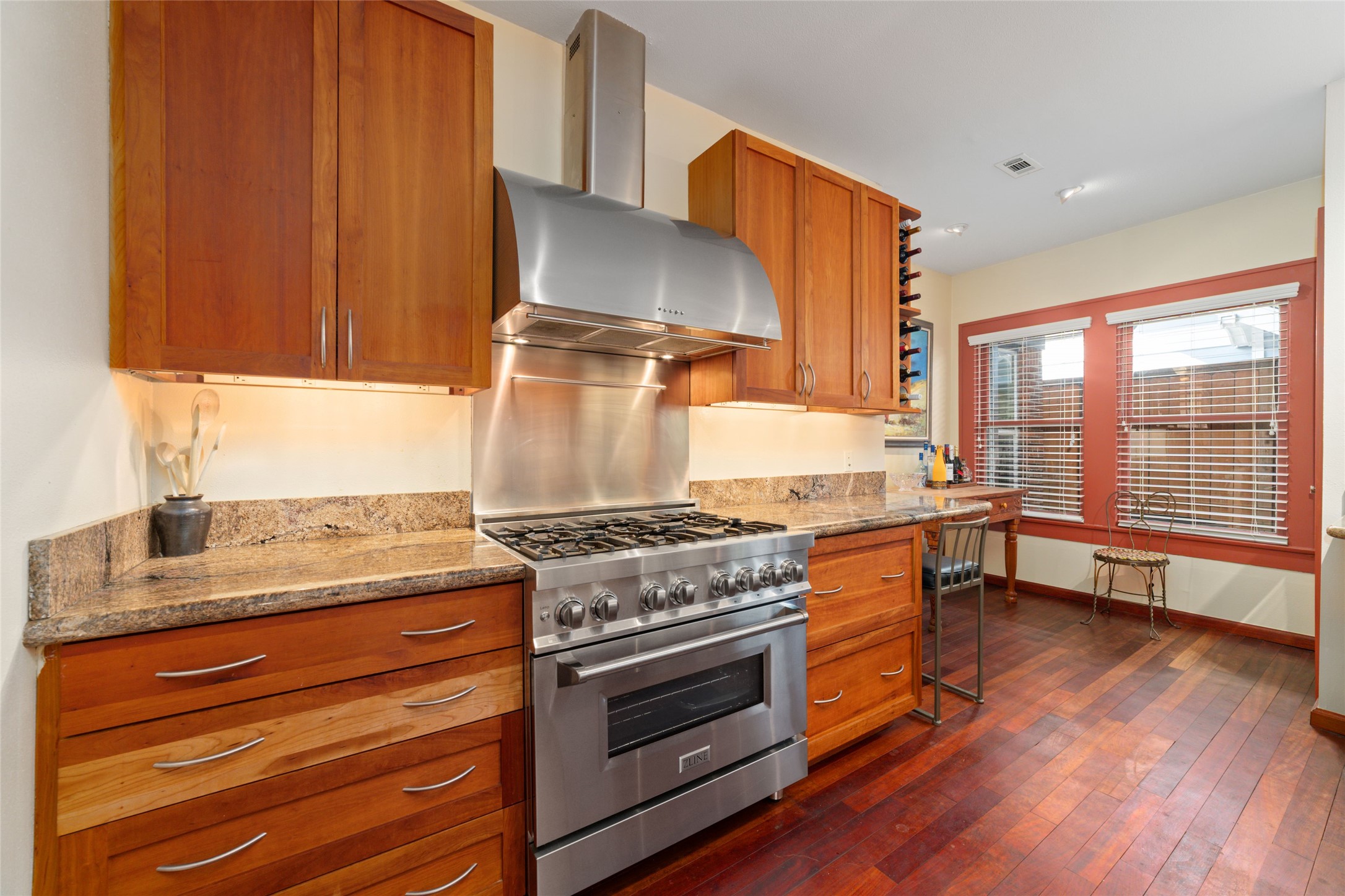 1613 California Street Houston, TX 77006 - Photo 16 of 50 Beautifully reimagined over the years, the kitchen reflects thoughtful decisions made for living well rather than following trends. Every cabinet, every finish, and every improvement feels intentional because it was.