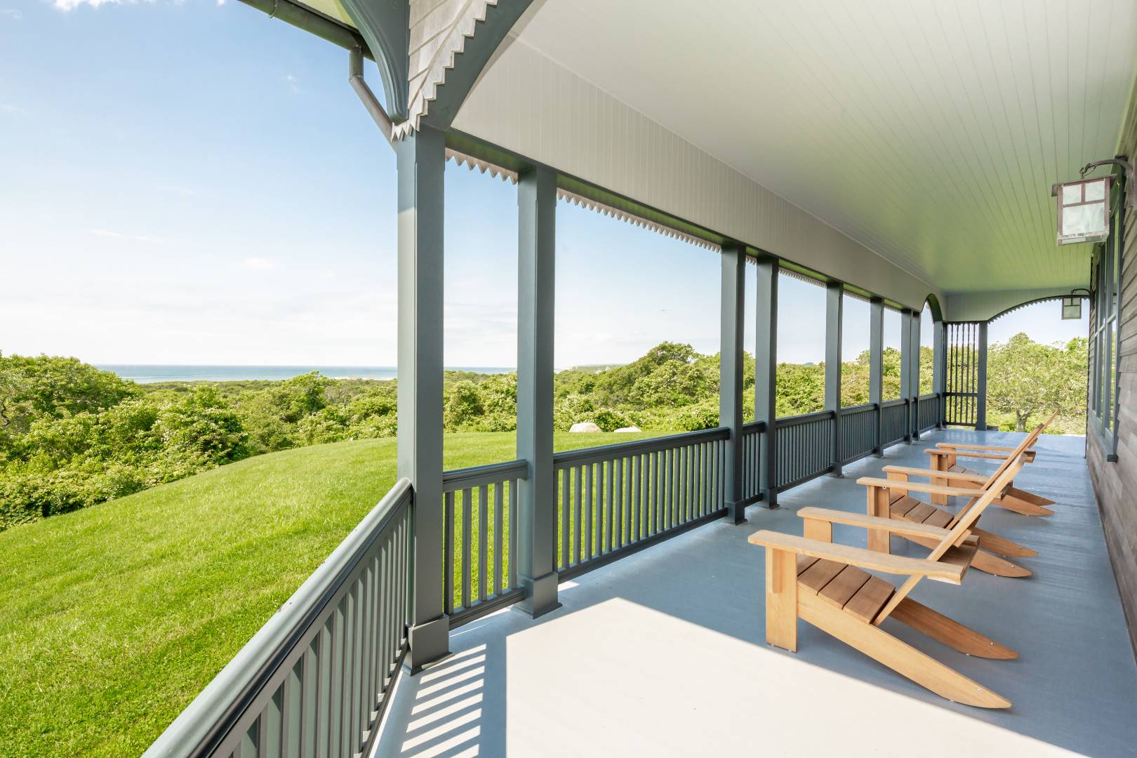 153 Deforest Road Montauk, NY 11954 - Photo 2 of 23 a view of deck with furniture and garden