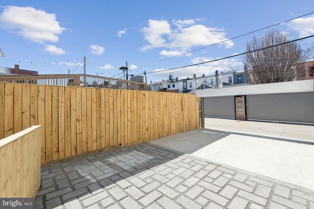 a car parked in garage