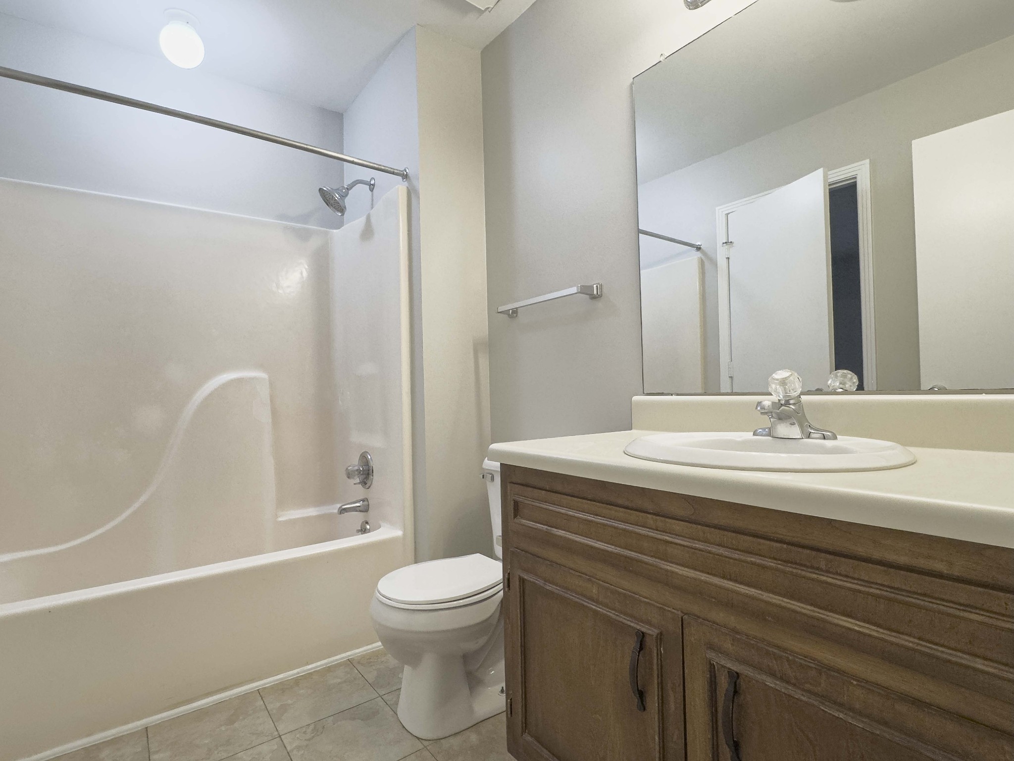 610 Sango Road Clarksville, TN 37043 - Photo 13 of 21 a bathroom with a granite countertop sink toilet and shower