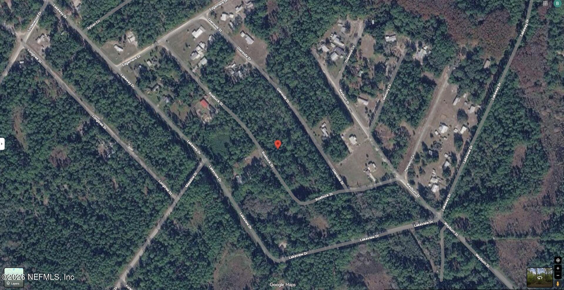 130 Roebuck Road Georgetown, FL 32139 - Photo 4 of 6 a map view of a house