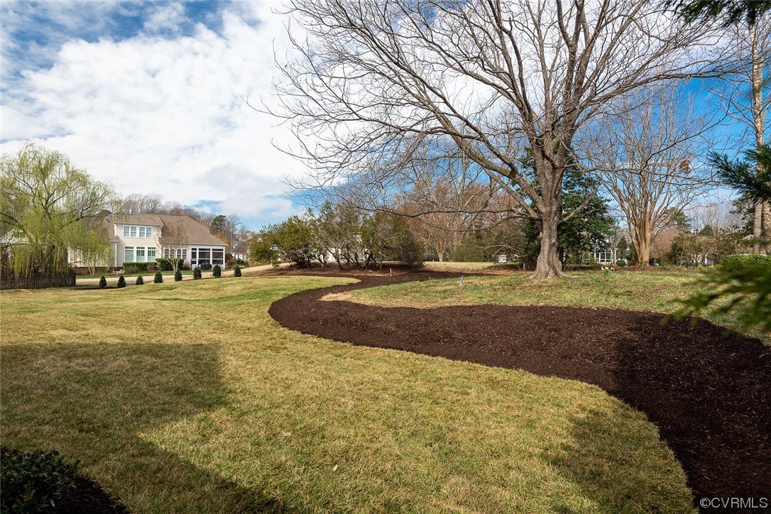 3154 Cider House Road Toano, VA 23168 - Photo 35 of 36 a view of outdoor space with garden