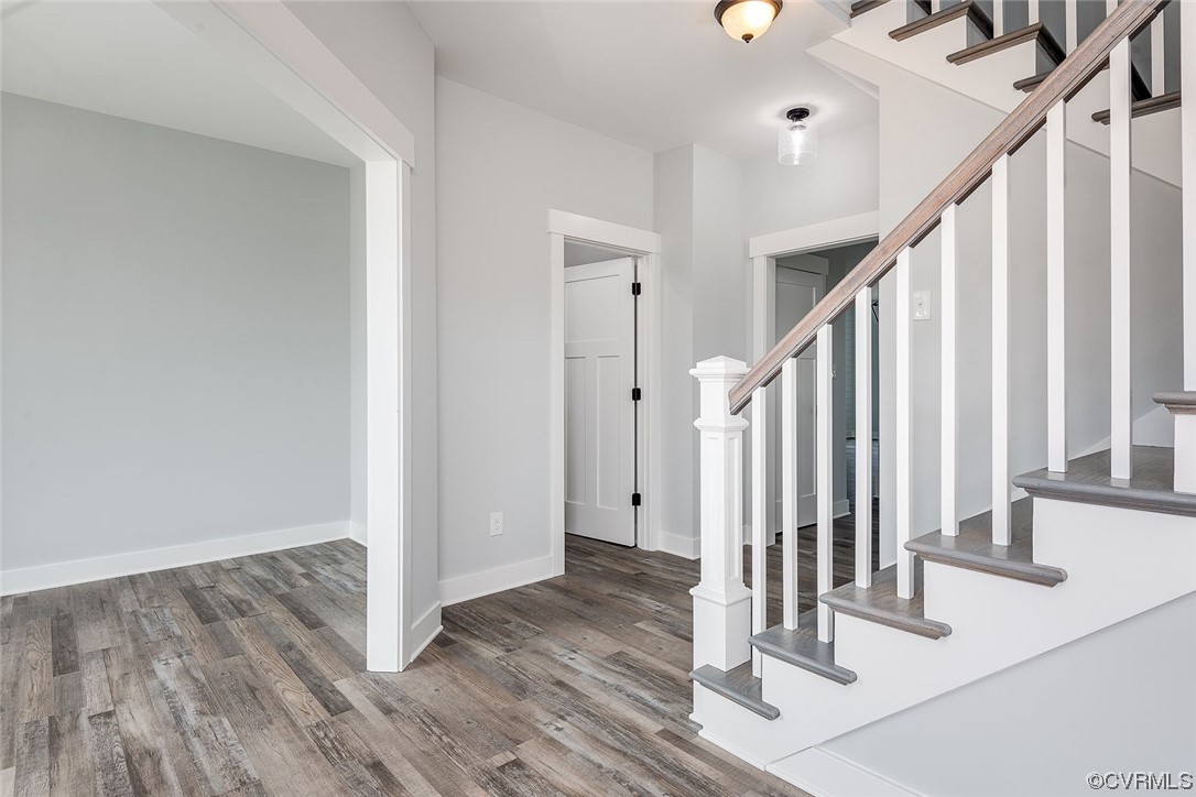 3154 Cider House Road Toano, VA 23168 - Photo 7 of 36 a view of entryway with wooden floor