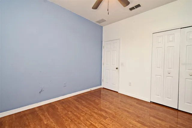 wooden floor in an empty room
