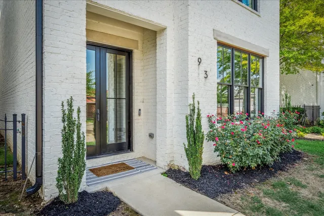 a front view of a house with a porch