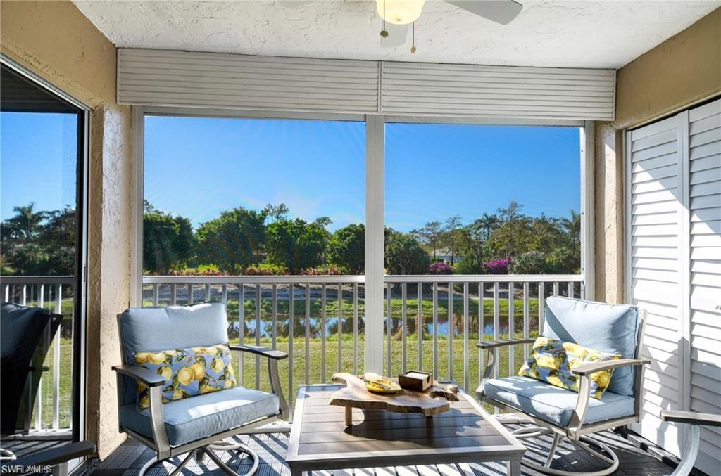 Cozy Lanai Overlooking the Water and Golf Course