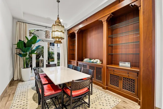 a kitchen that has a sink and a stove