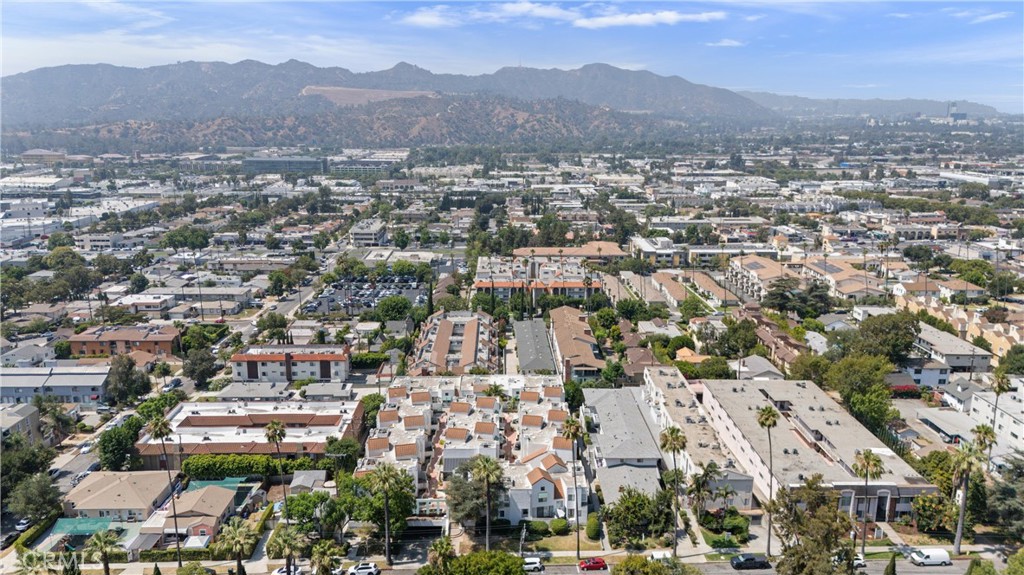 1340 Glenwood Road, Unit 28 Glendale, CA 91201 - Photo 34 of 36 an aerial view of residential houses with city view