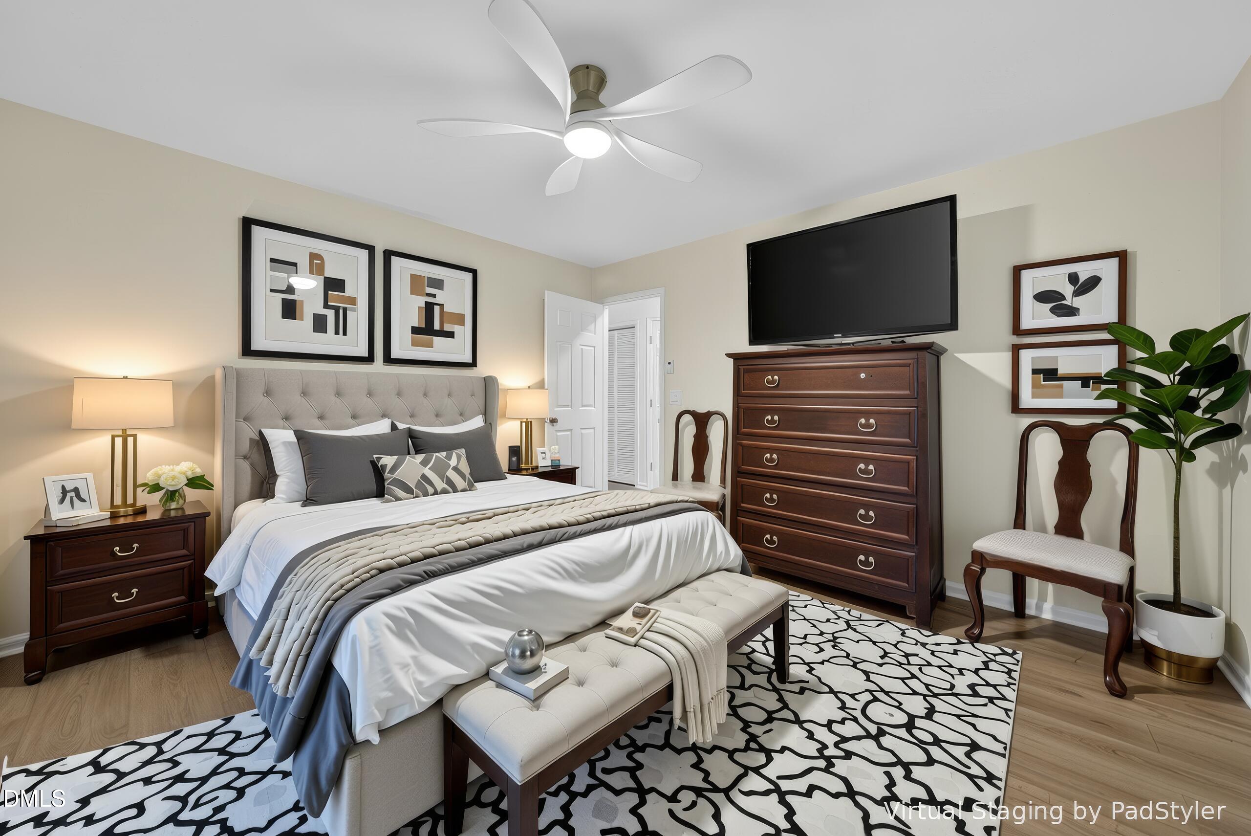 112 Poppy Trail Durham, NC 27713 - Photo 13 of 26 2nd bed room staged pic