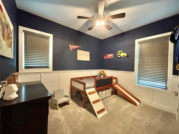 a living room with a window