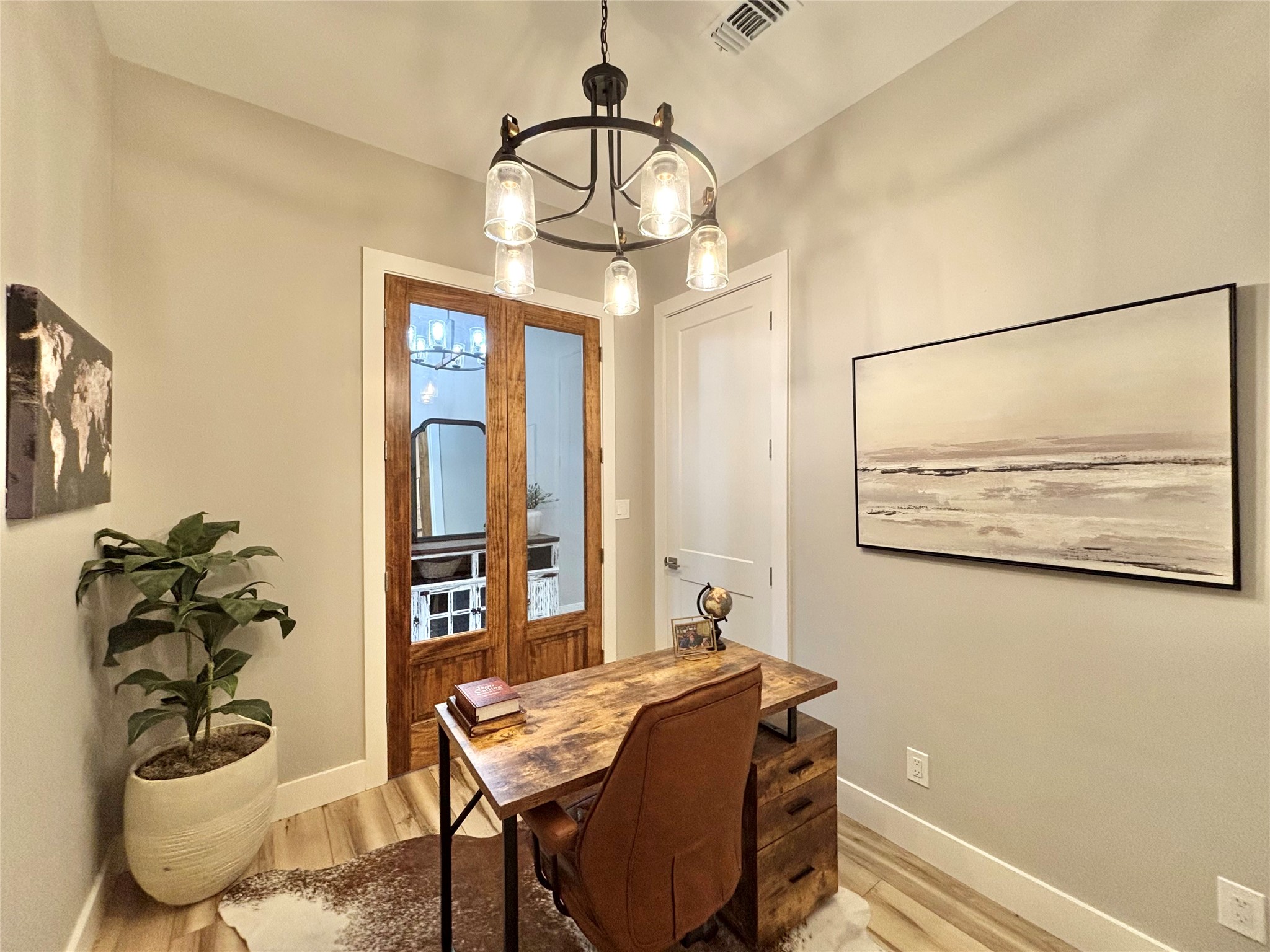 6540 Fm 3065 Colmesneil, TX 75938 - Photo 10 of 49 a view of a dining room with furniture and chandelier
