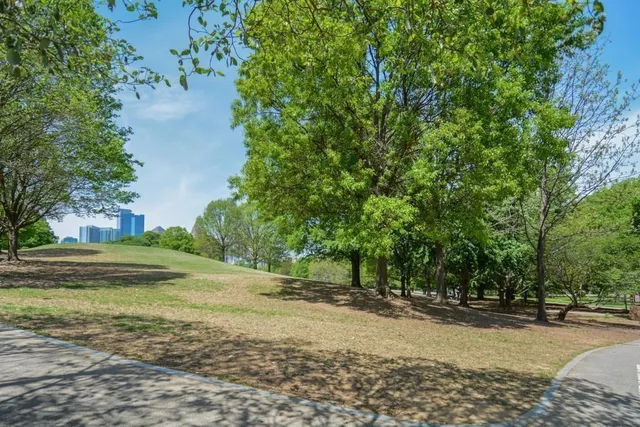 a view of outdoor space with seating area