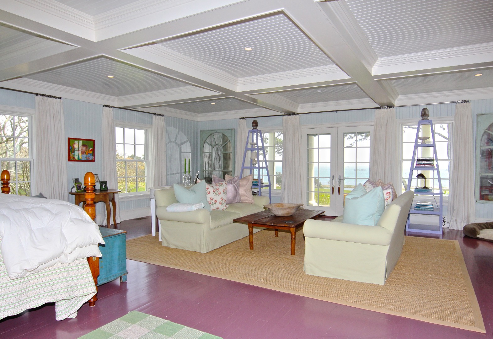 22 Lelands Path Edgartown, MA 02539 - Photo 30 of 87 a living room with furniture and a large window