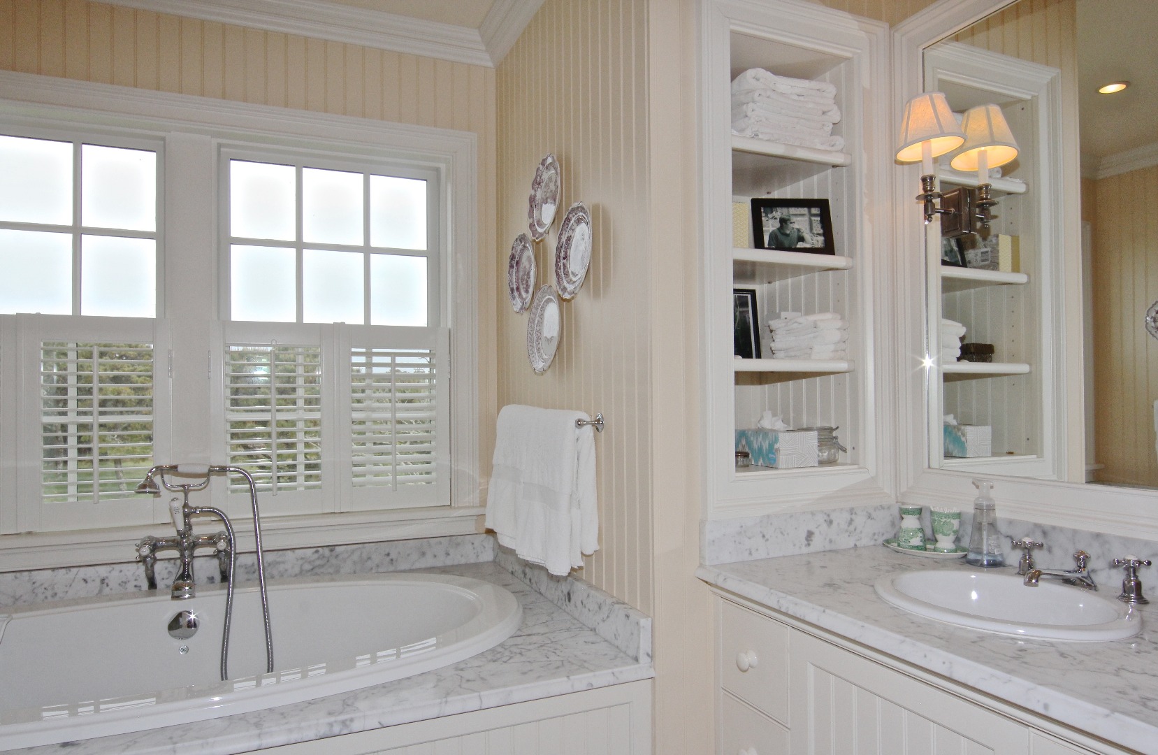 22 Lelands Path Edgartown, MA 02539 - Photo 60 of 87 a bathroom with sink shower and a bathtub
