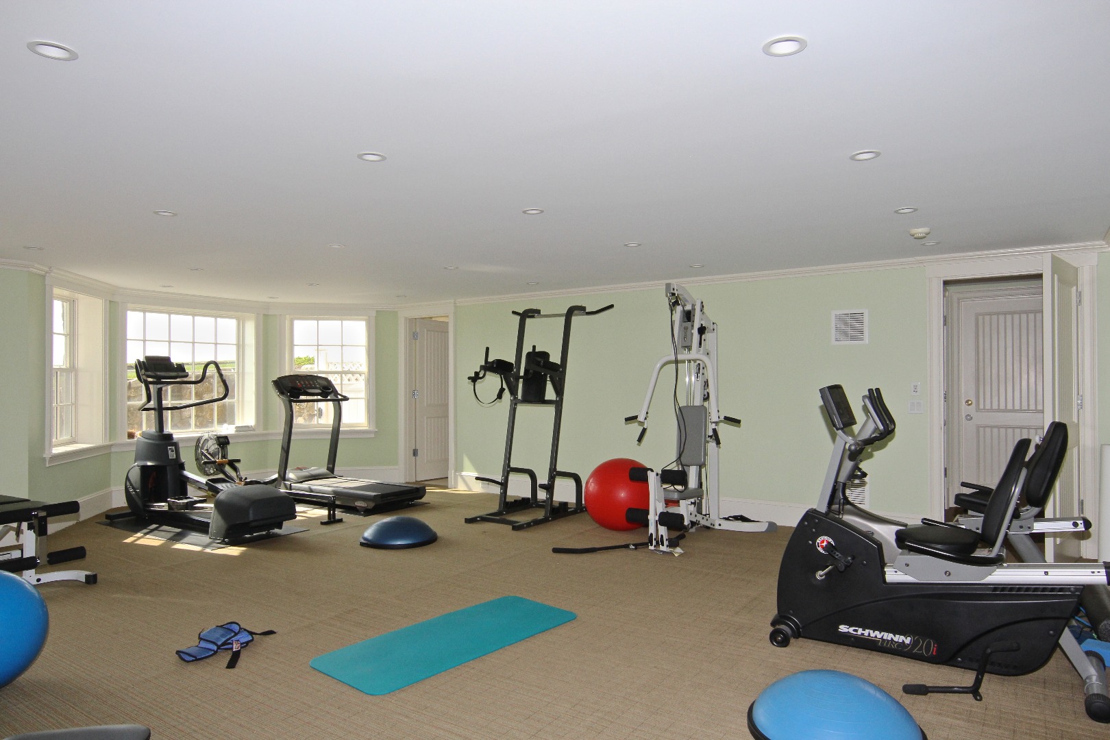 22 Lelands Path Edgartown, MA 02539 - Photo 74 of 87 a view of a room with gym equipment