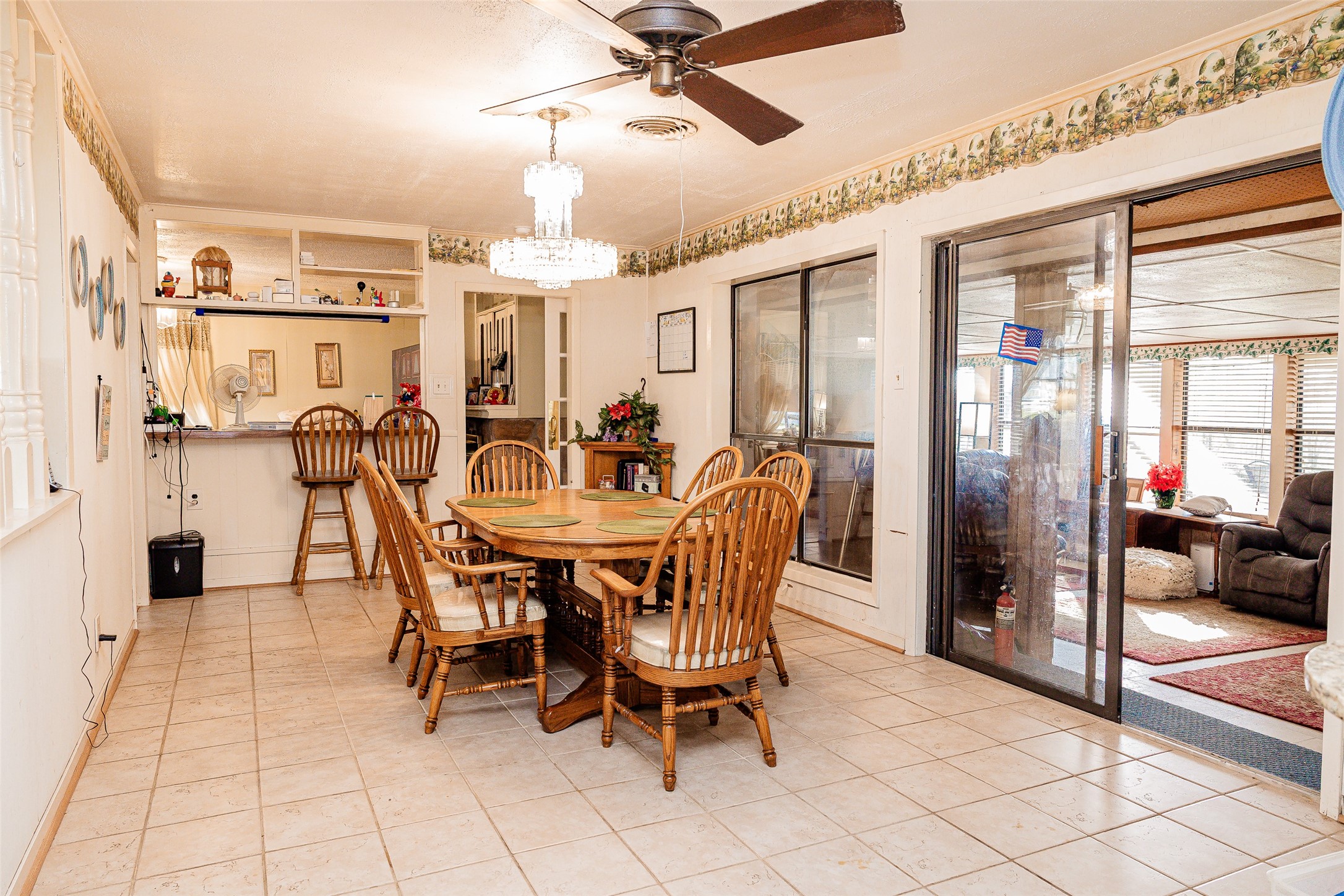 8608 Captain Scott Road Brenham, TX 77833 - Photo 7 of 28 a view of a dining room with furniture