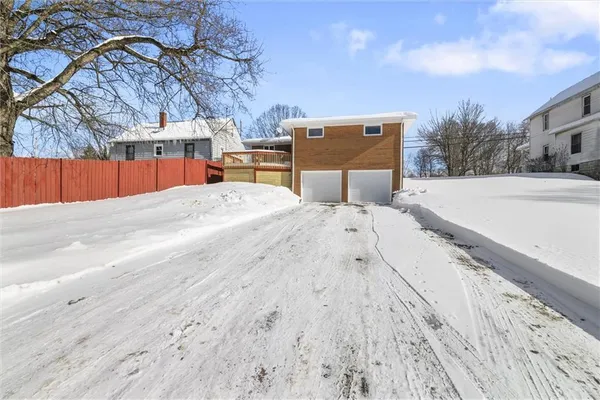 a view of road and with trees
