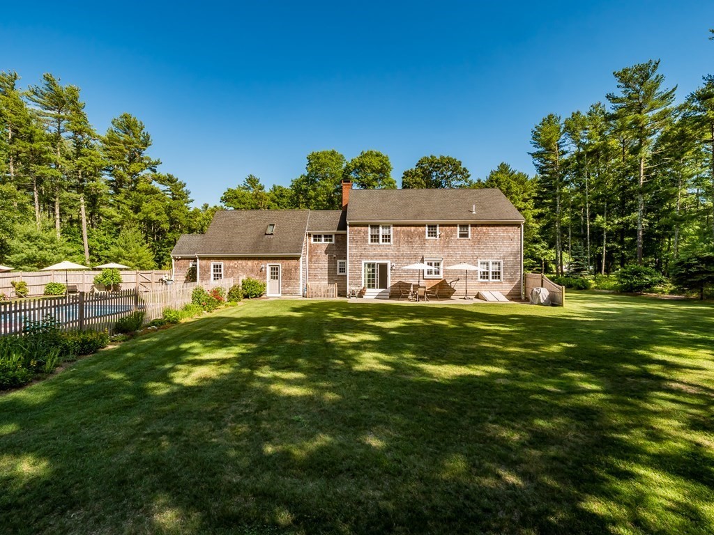 76 Williams Way Rochester, MA 02770 - Photo 38 of 42 a aerial view of a house with a yard