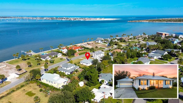 a view of an ocean with city view