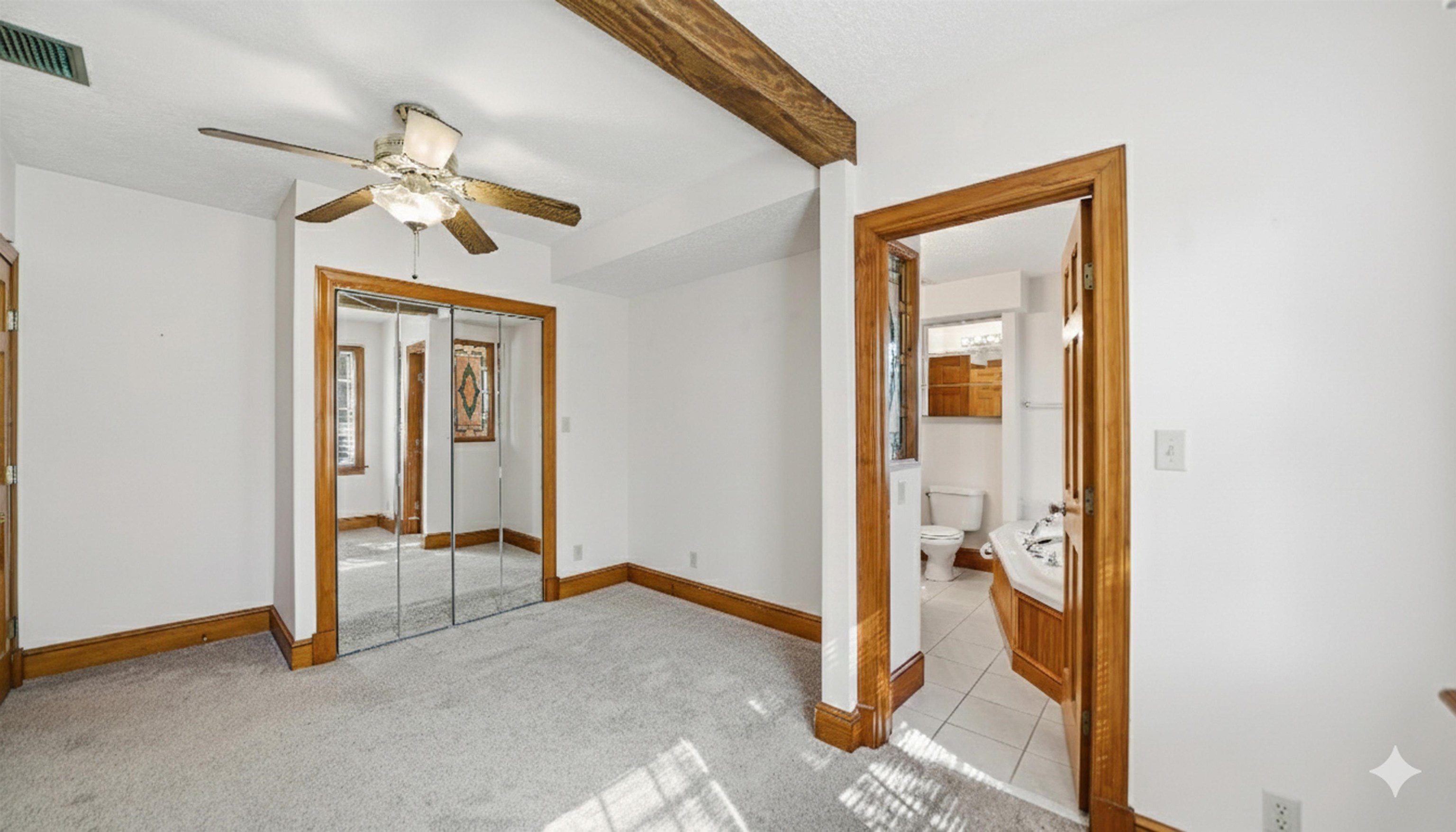 196 Inlet Drive St. Augustine, FL 32080 - Photo 21 of 52 a view of a livingroom with a ceiling fan and entryway