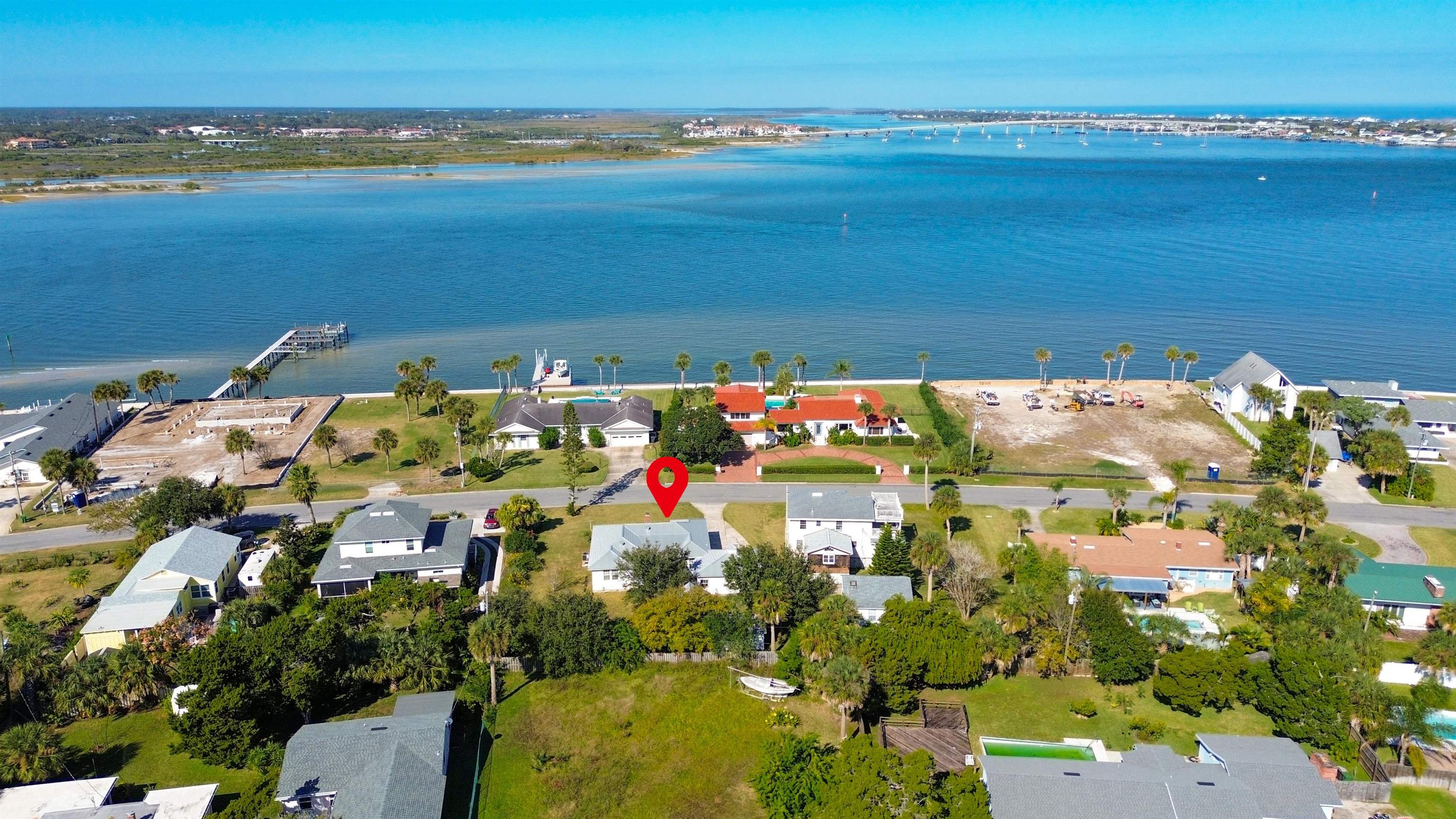 196 Inlet Drive St. Augustine, FL 32080 - Photo 46 of 52 a picture of city view with lake view