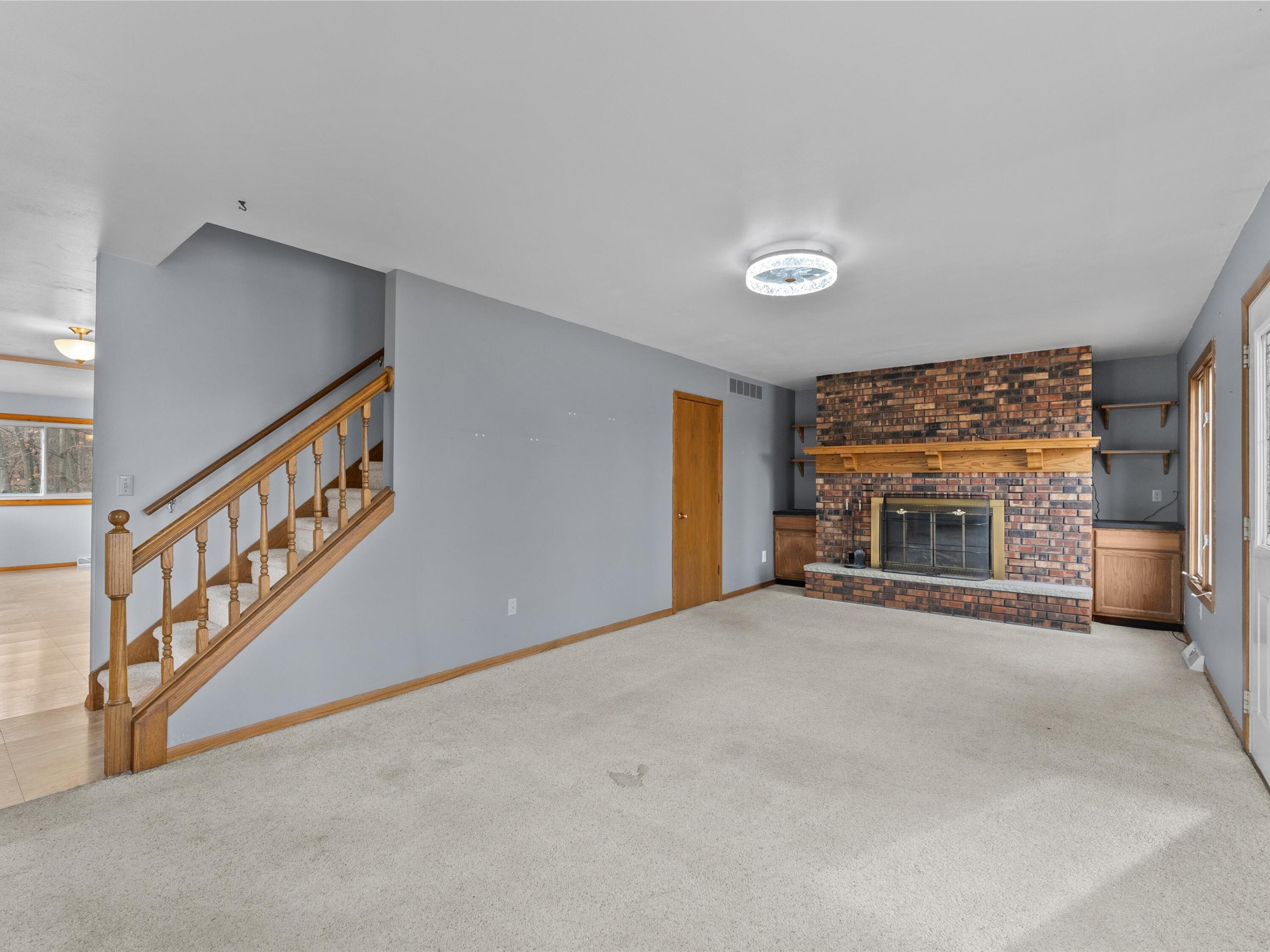 W6331 Westwind Road Plymouth, WI 53073 - Photo 2 of 35 Natural Fireplace