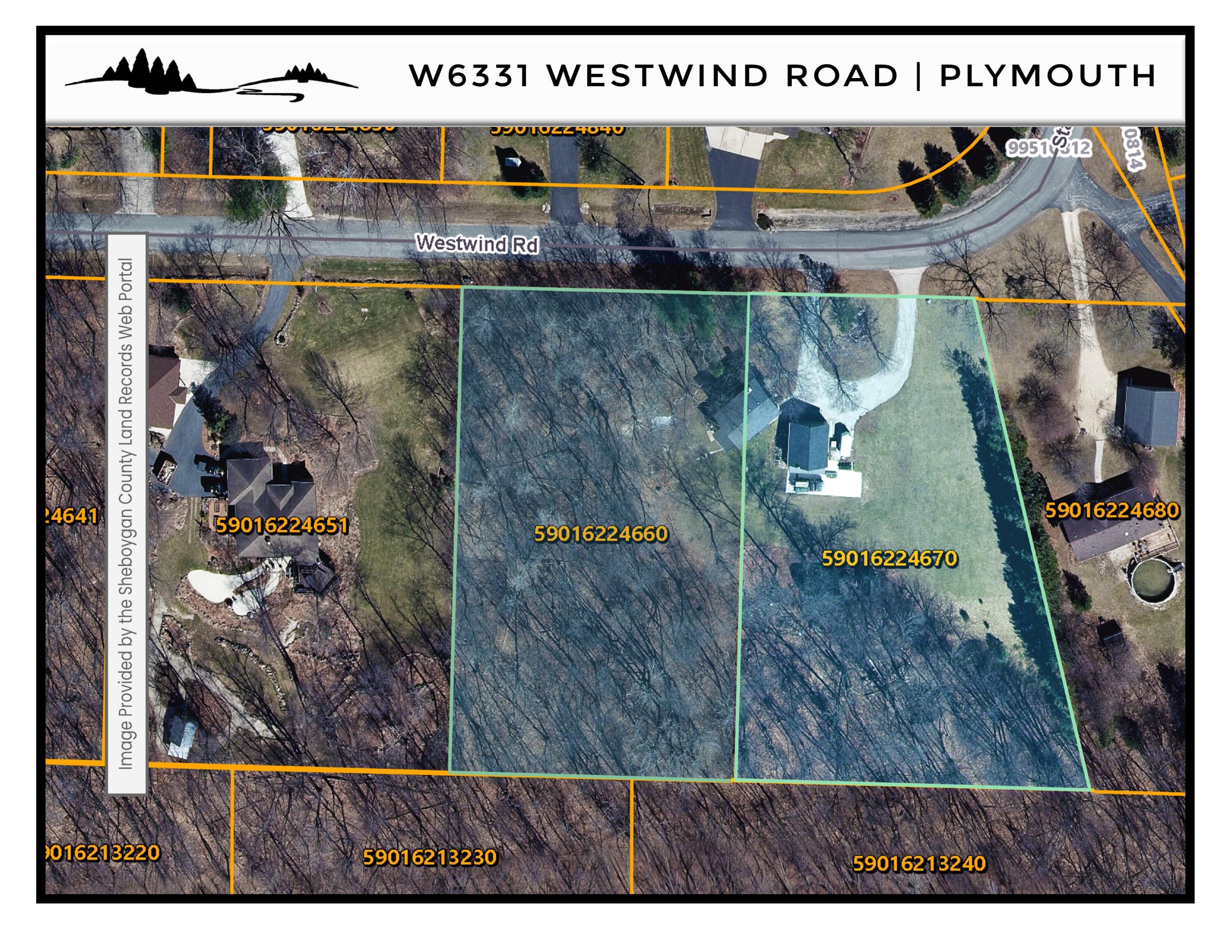 W6331 Westwind Road Plymouth, WI 53073 - Photo 32 of 35 Parcel Map