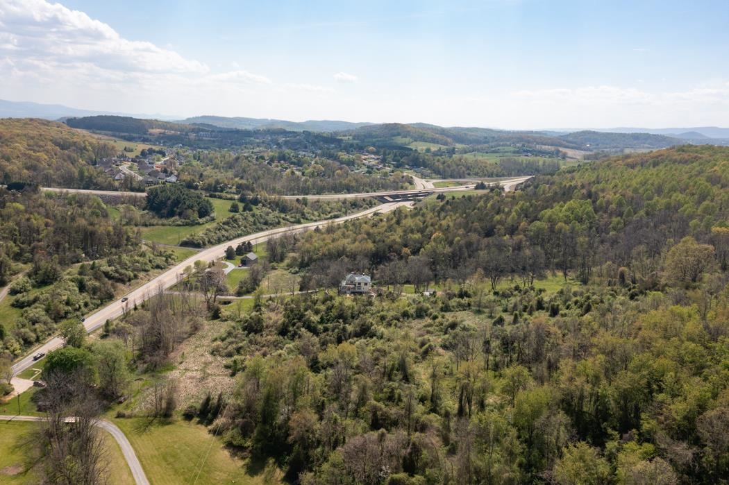 496 Old Greenville Road Staunton, VA 24401 - Photo 23 of 68 a view of a city with mountains in the background