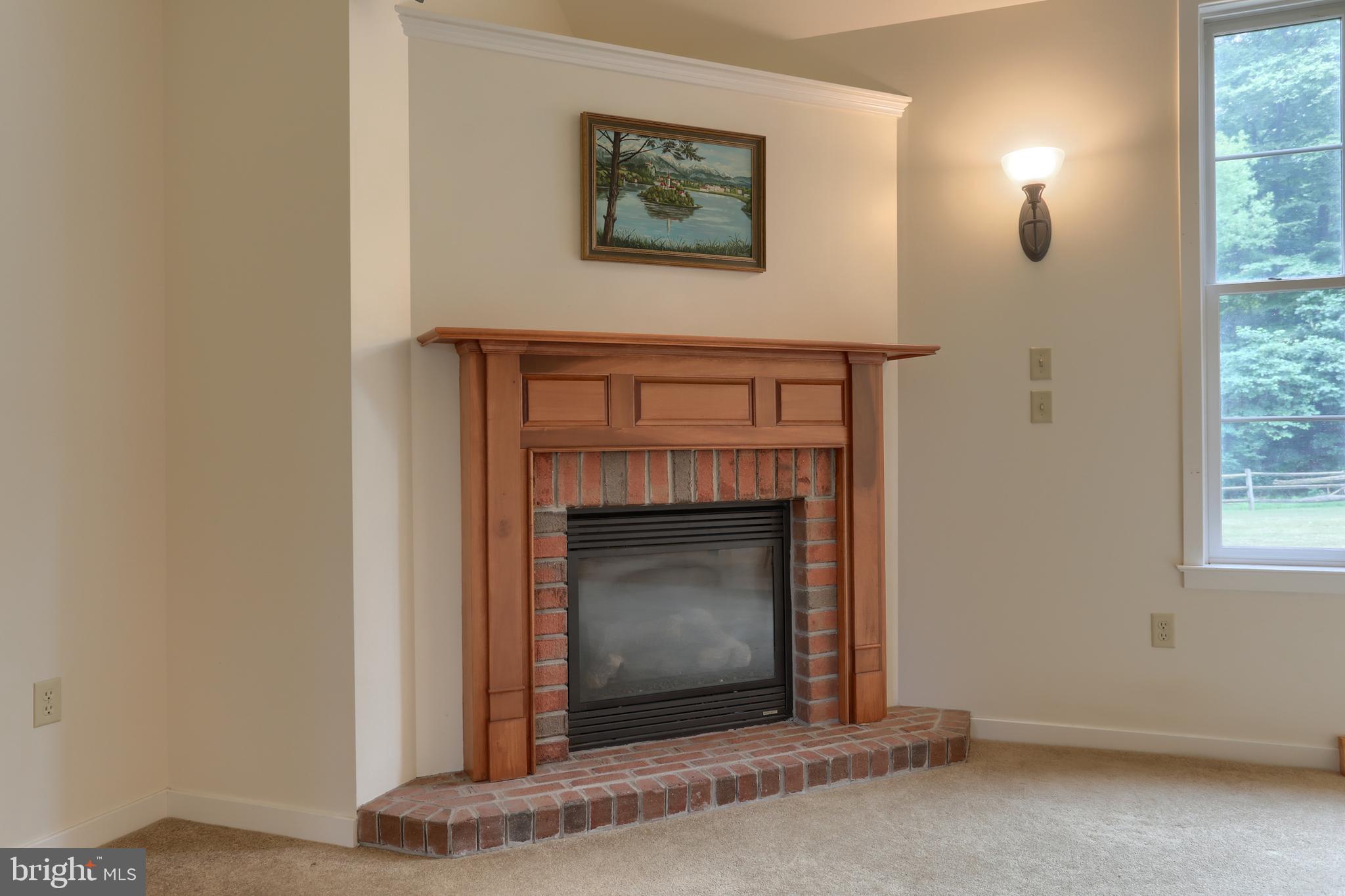 146 Rexmont Road Lebanon, PA 17042 - Photo 10 of 55 Corner fireplace, brick hearth