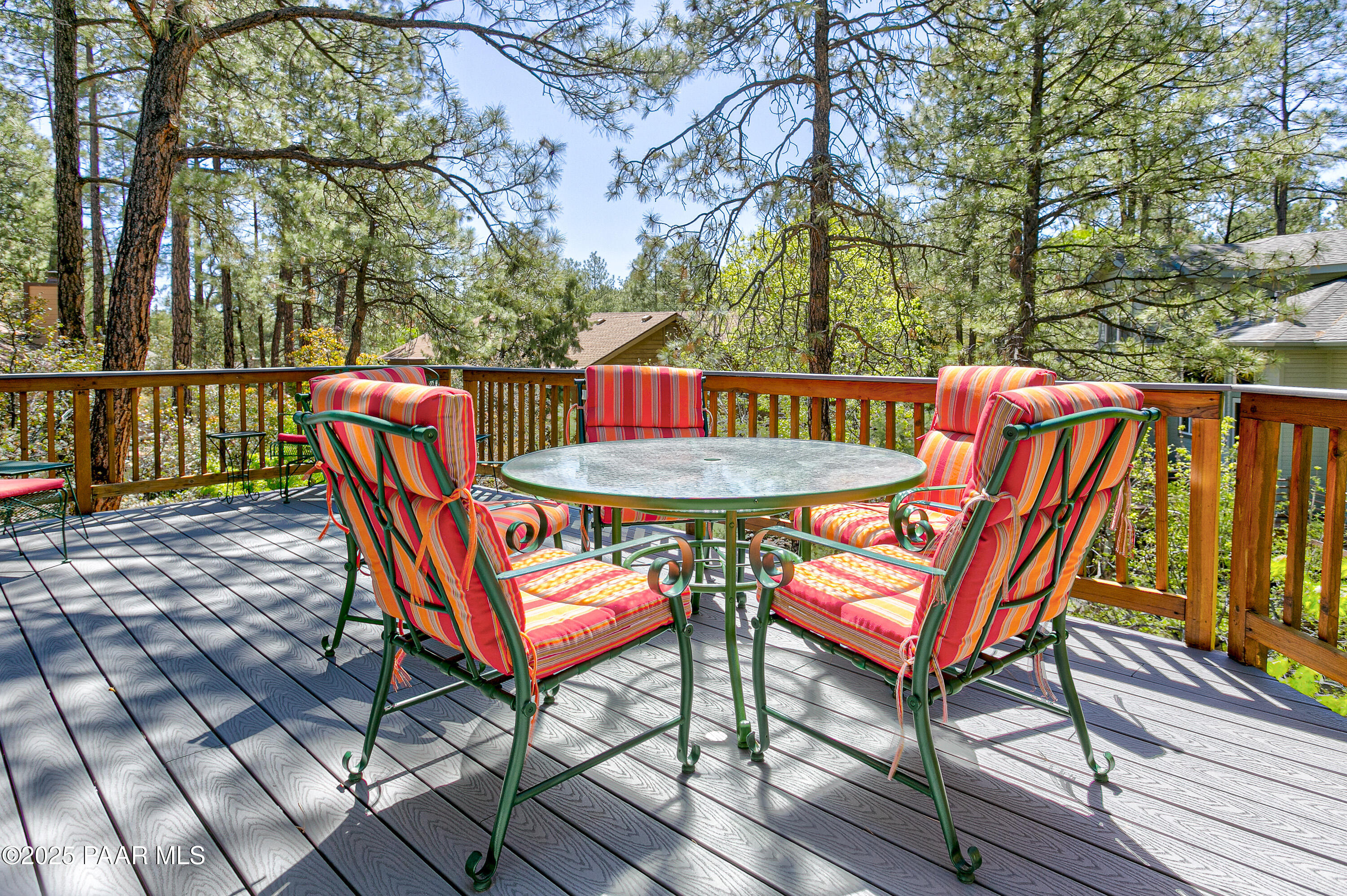 1903 Timber Point West Prescott, AZ 86303 - Photo 19 of 30 Back Deck in the Trees