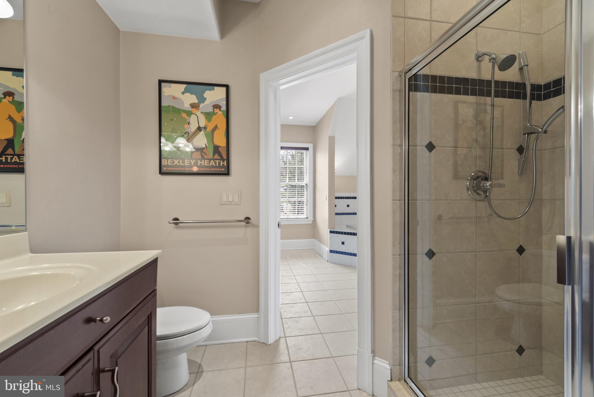 7810 Ruxwood Road Ruxton, MD 21204 - Photo 72 of 94 Ensuite bath and access to whirlpool tub room.