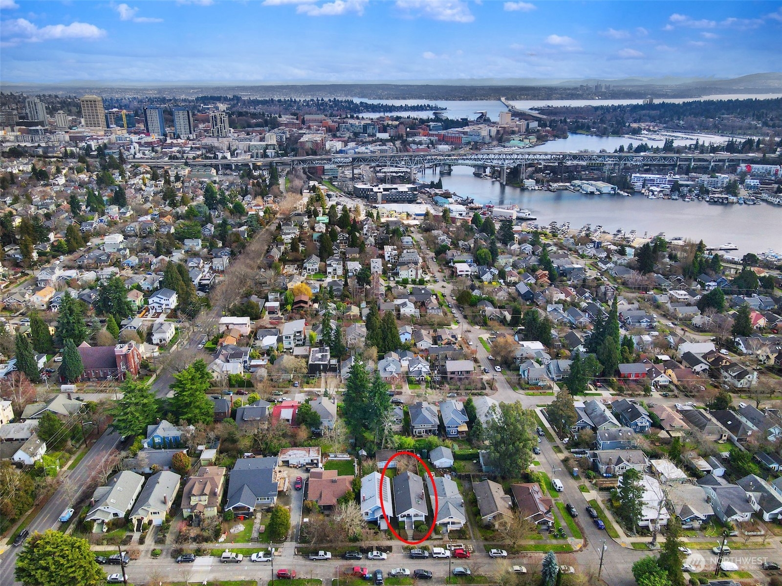 3912 Burke Avenue North Seattle, WA 98103 - Photo 35 of 39 an aerial view of a city