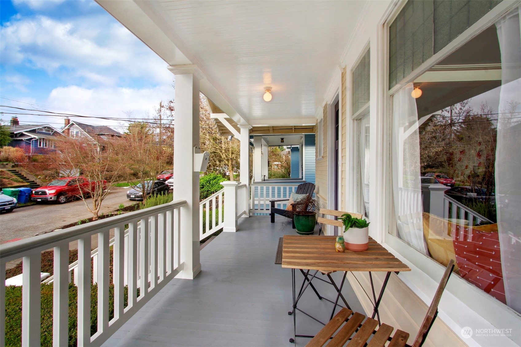 3912 Burke Avenue North Seattle, WA 98103 - Photo 36 of 39 a view of a porch with furniture