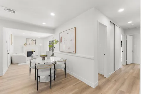 a view of a small space