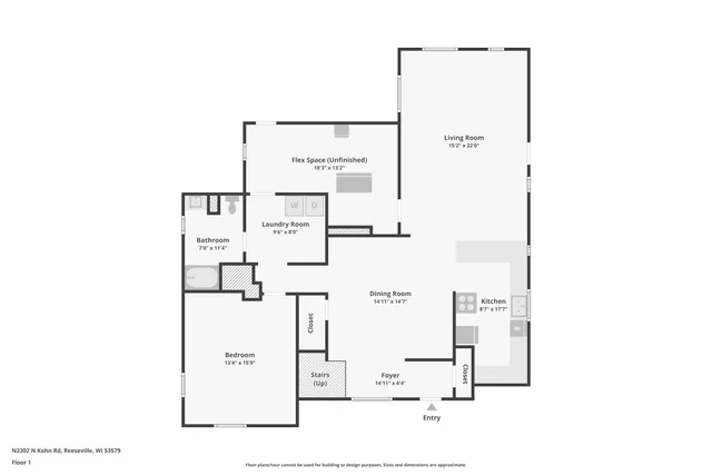 $569,000 | N2302 North Kohn Road, Reeseville, WI 53579