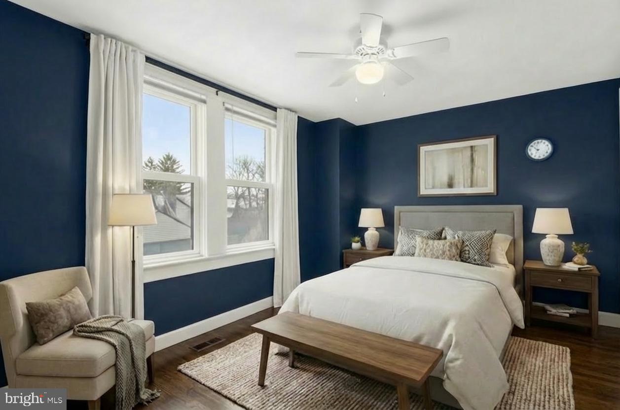 108 Fitzrandolph Avenue Hamilton, NJ 08610 - Photo 15 of 30 a bedroom with a bed window and couch
