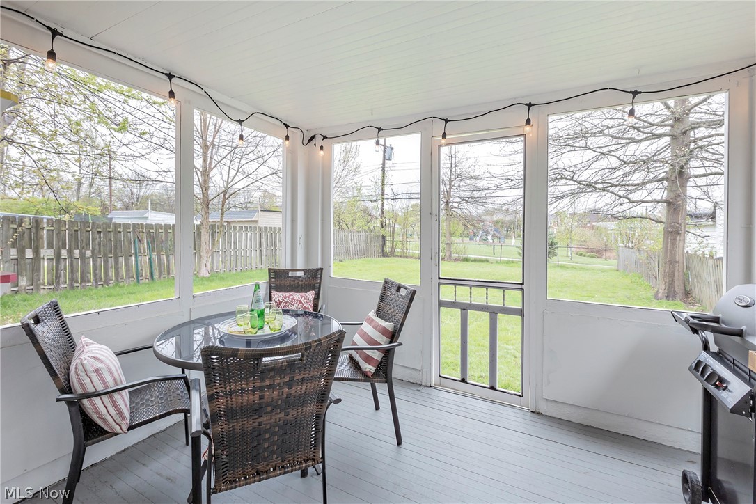 3866 Silsby Road Cleveland, OH 44118 - Photo 20 of 47 Let the sunshine in on this screened in porch.