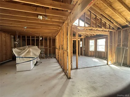 a view of porch with patio