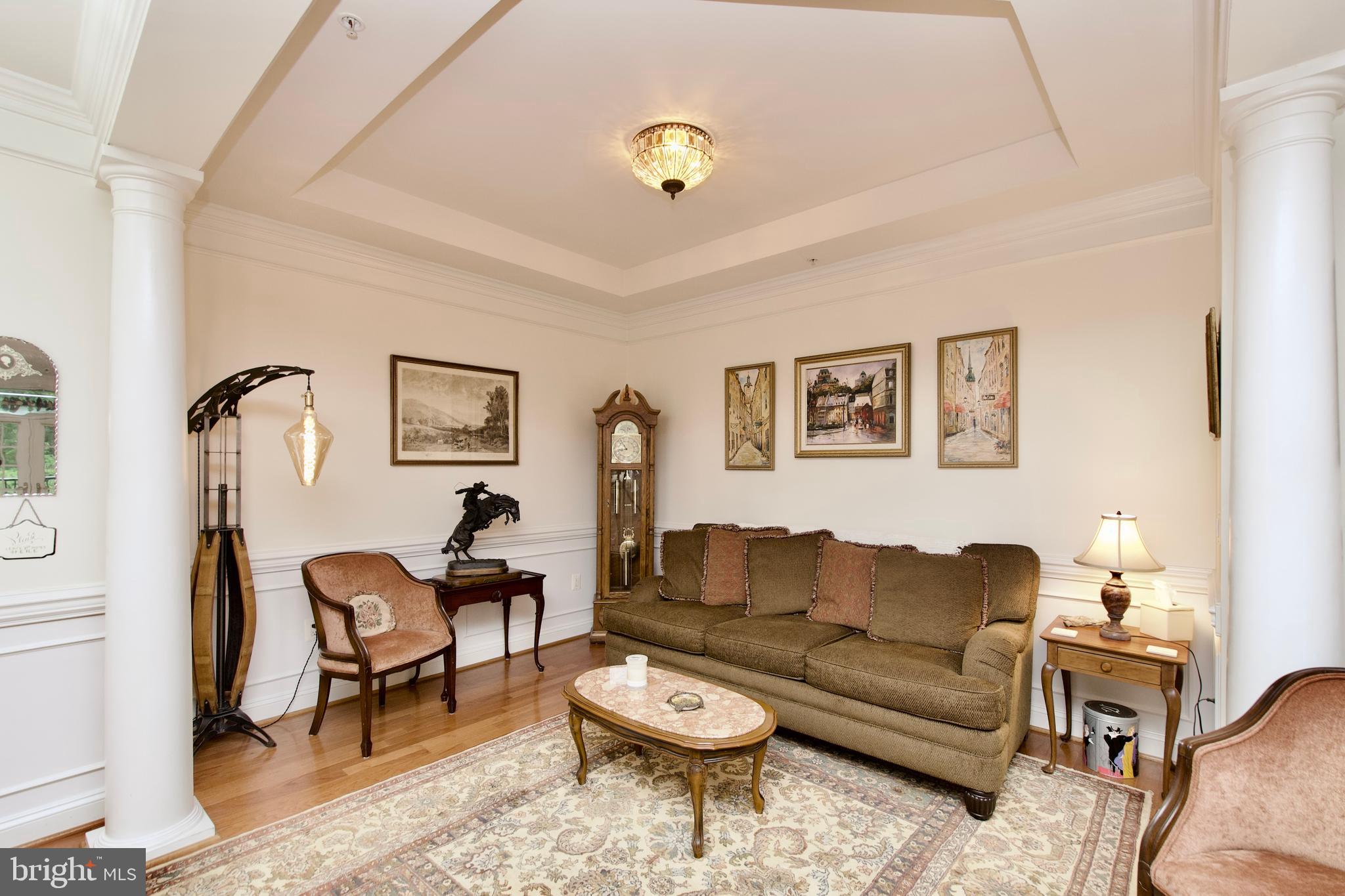 1781 Chain Bridge Road, Unit 302 McLean, VA 22102 - Photo 13 of 39 a living room with furniture and a rug